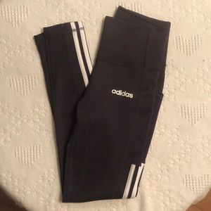 Adidas leggings dark grey